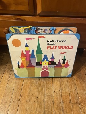 DISNEY PLAY WORLD Playset Walt Disney Vintage 1970's