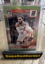 2024-25 Panini Donruss Optic - Tyus Jones #82 Lime Green Prizm /149