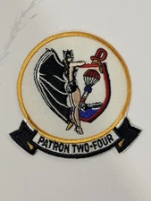 Vietnam War Era US Navy Patrol Squadron Two-Four PATRON VP-24 Military Patch