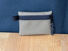 Cordura Zip Pouch 4x3, 1000D Tactical Ditty Bags for Camping, Hiking & Camping