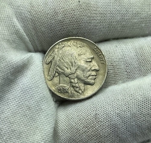 1938-D 5C BUFFALO NICKEL Very Fine VF Eye Appeal S158