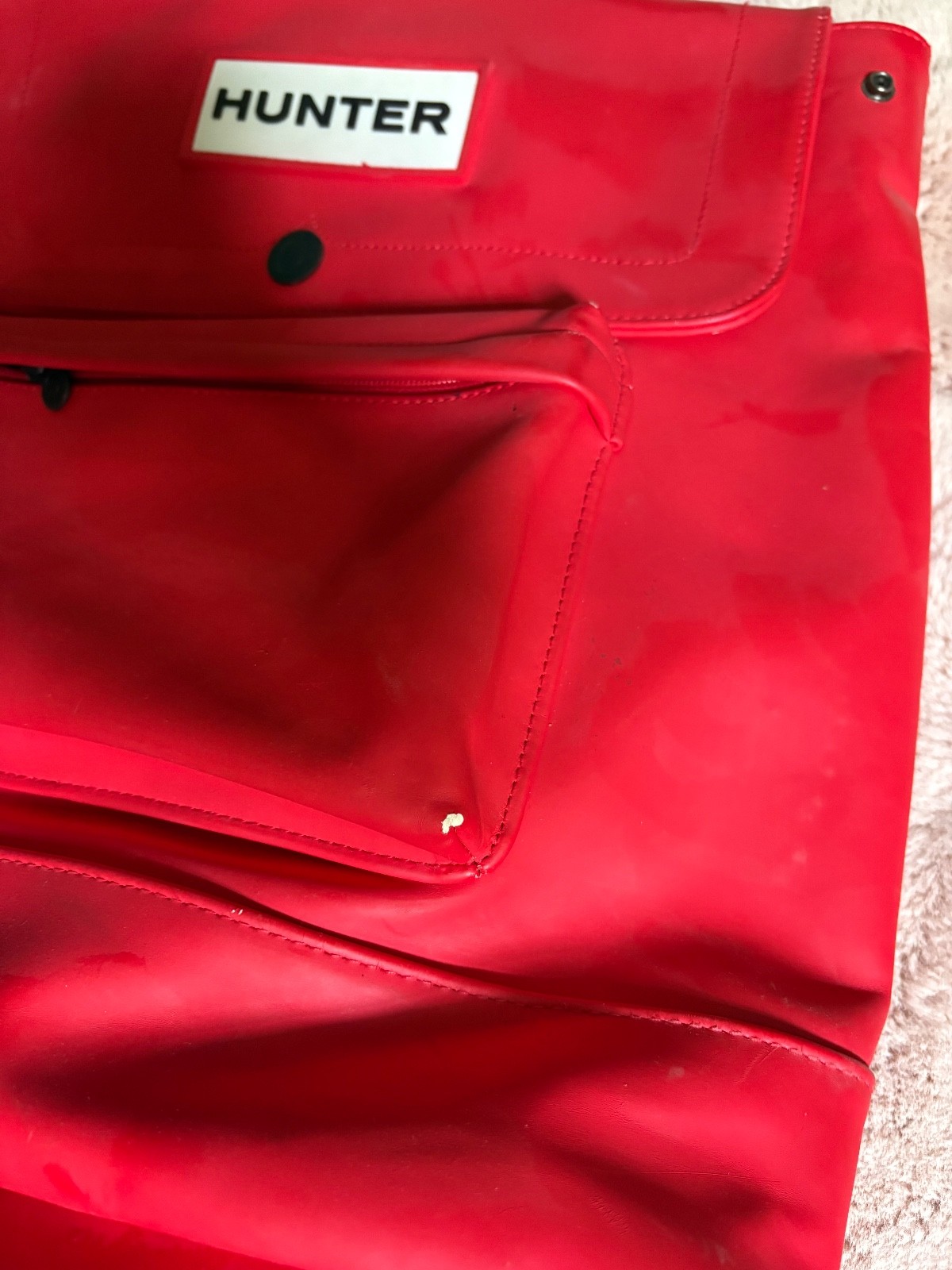 HUNTER for Target Large Red Backpack Bookbag Limi… - image 2