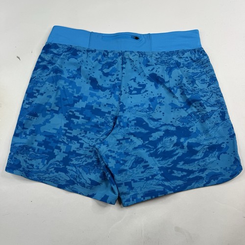 Under Armour Herren XL tailliert blau Digital Camo SpeedPocket Jogginghose neu mit Etikett - Bild 2 von 10