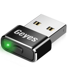 Geyes USB Mouse Jiggler, Undetectable Mover Device Has Two Swing Black