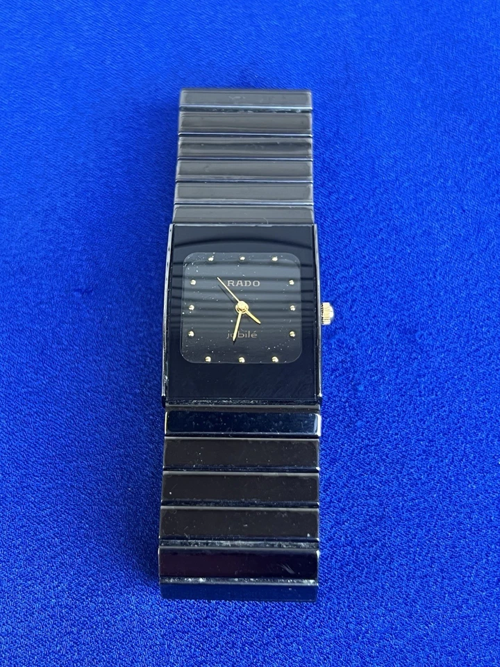 Vintage 1990's RADO Ladies Ceramic Dress Watch Wristwatch Nice - Image 3 of 4