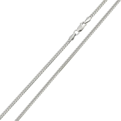Collier Chaîne Maille Gourmette En Argent Sterling 925 - 5mm X 30 Pouces, Style Miami Cubain, Neuf
