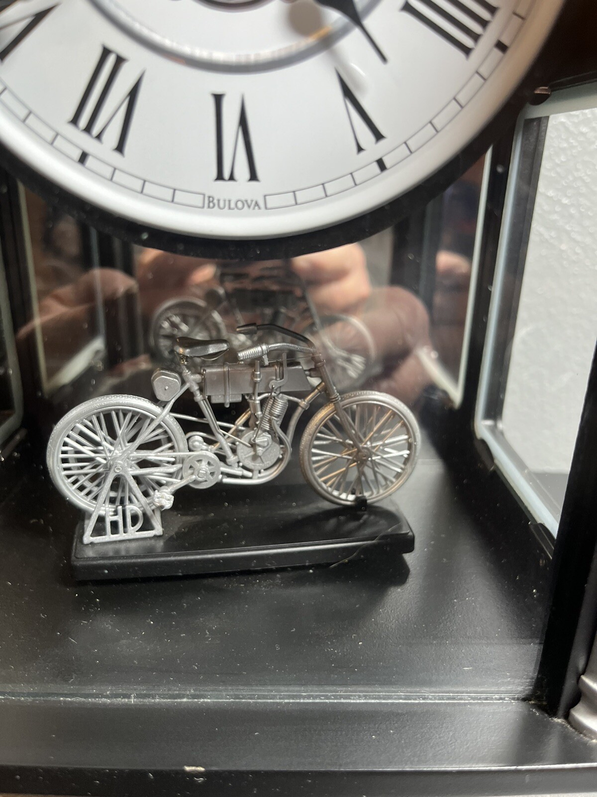 Harley Davidson Bulova 100TH Anniversary Limited Edition Mantel Clock