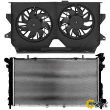 Radiator Cooling Fan Kit For 05-07 Chrysler Town & Country Dodge Grand Caravan