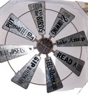 Porch Rules Metal Windmill Sign - New - Decor - Relax And Unwind, Read A Book