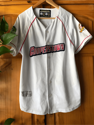 Vintage Cooperstown Men's M Jersey Green Monster All Star Village