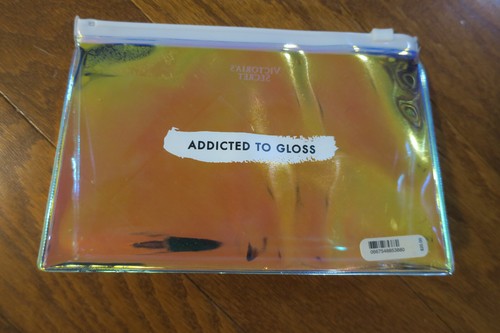 ❤️ VICTORIA'S SECRET ❤️CLEAR MAKEUP CASE BEAUTY BAG LIP GLOSS POUCH COSMETIC new - Picture 4 of 16