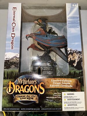 Eternal Clan Dragon set Dragons Series 2 Lost King McFarlane 2005 New ...