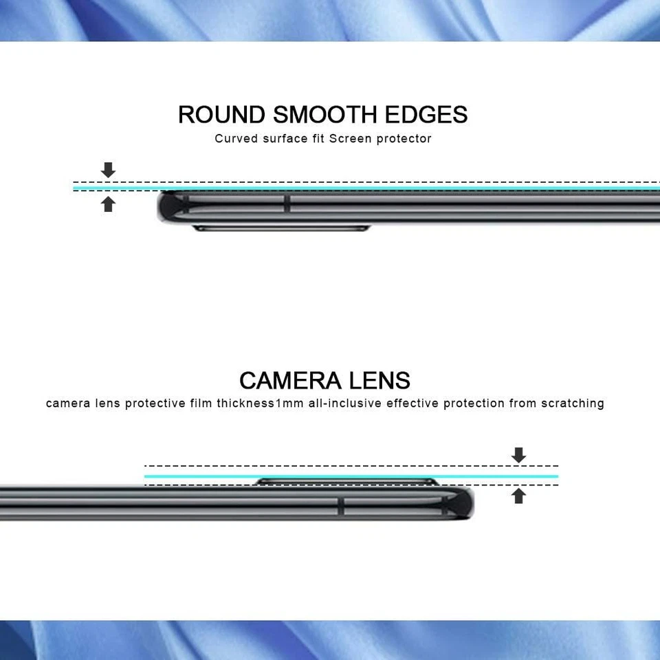 Back Camera Lens Tempered Glass Film Protector Saver For Xiaomi Mi 10T / 10T Pro - Image 3 of 4