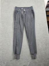 FIGS Scrub Jogger Pants Men's XS Gray Drawstring Technical Collection