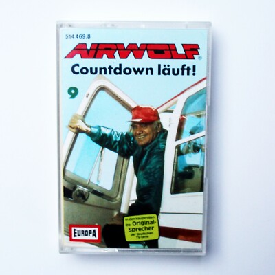 Hörspiel I Airwolf I Kassette I MC I Folge 9 I Countdown läuft