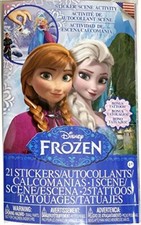 Frozen Sticker Scene Activity and Tattoos 21 Stickers  25 Tattoos