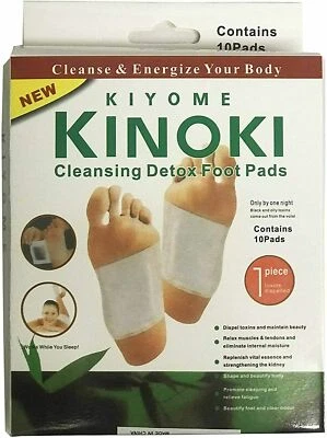 Kinoki Detox Foot Patch Pads Feet Patches Remove Body Toxins Wei 10 20 30.. 100
