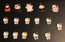 Hello Kitty Necklace with Pendant Charm Gold Colored Chain