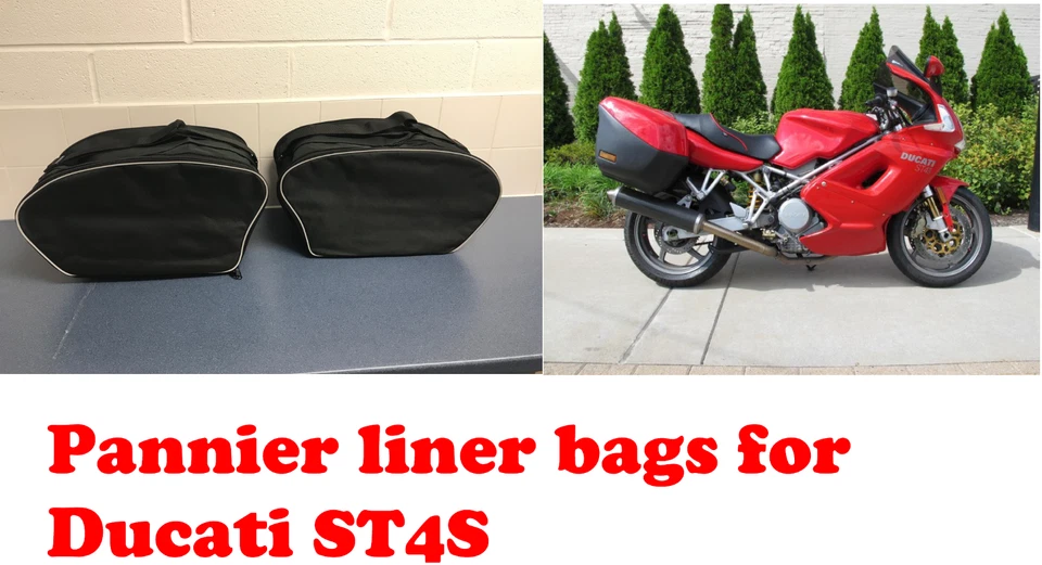 BOLSAS INTERIORES ALFORJA PARA DUCATI ST4S EXPANDIBLES Foto 3 de 4