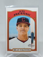 2021 Topps Heritage Minor League #15 Milan Tolentino E3B
