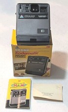 Vintage Kodak Champ Kodamatic Instant Camera w/ Original Box Manual