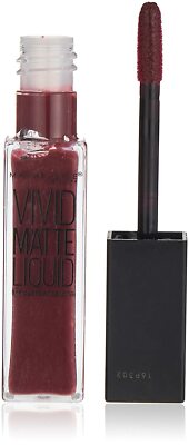 Maybelline NY Color Sensational Vivid Matte Liquid Lipstick Possessed Plum #50