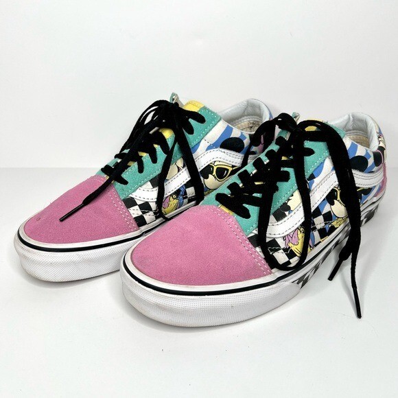 Vans X Old School 80's Mickey & Minnie Mouse 90th Birthday