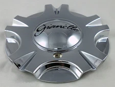 Gianelle Wheels Chrome Custom Wheel Center Cap # A203 (1 CAP) NEW