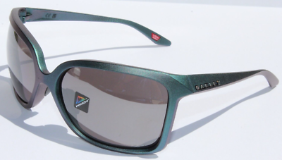 OAKLEY Wildrye POLARIZED Sunglasses Womens Silver Blue/Prizm  display picture 2