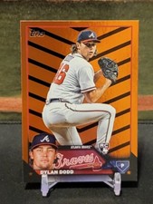2023 Topps Update Dylan Dodd RC Rookie Orange Black Halloween  Foil #US51