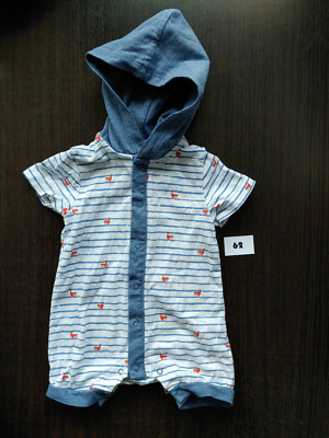 bellybutton Belly Button kurzarm Body Hoodie Kapuze 62