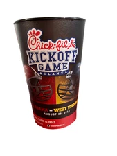 Alabama football vs West Virginia Stadium Souvenir Cup. Chick-fil-A Kickoff 2014