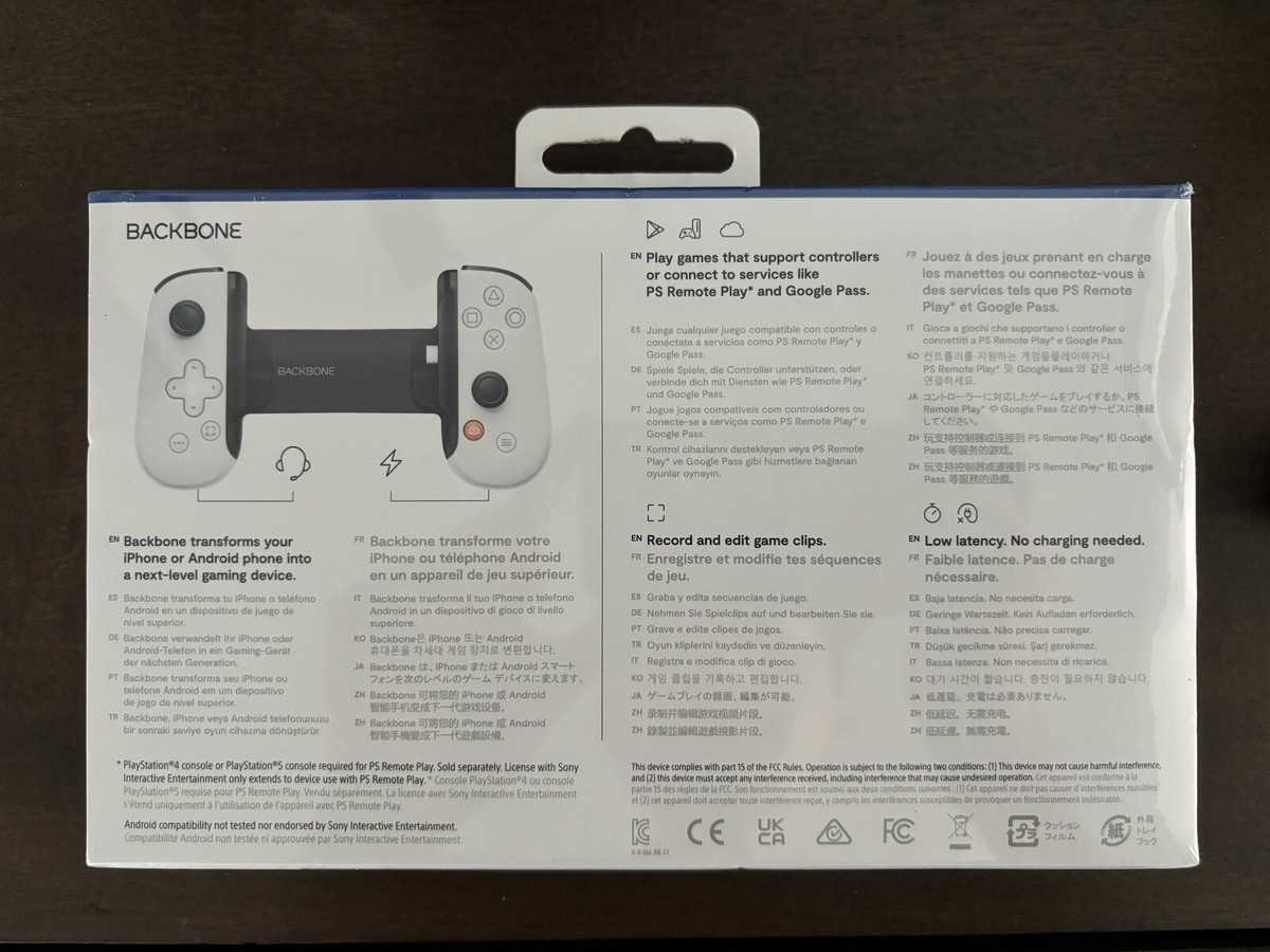Backbone One Mobile Gaming Controller Gen 2 PlayStation Backbone One Mobile Gaming Controller Gen 2 PlayStation