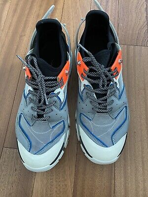 Calvin Klein 205W39NYC Carlos 10 Sneakers Grey/Orange Size 10 US Men's |  eBay