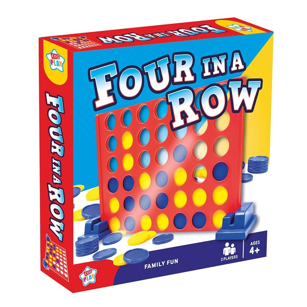 4 in a Row Connect Game, Classic Family Board Game for Kids, Adults & Game Night
