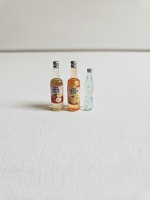 Sylvanian Families Essen ERSATZTEILE Orangenapfelsaft & Wasserflasche Calico Critters