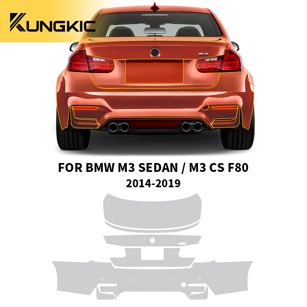 For BMW M3 Sedan CS F80 2014-2019 Door Precut Paint Protection Film Clear PPF For BMW M3 Sedan CS F80 2014-2019 Door Precut Paint Protection Film Clear PPF