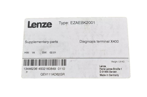 9322LP.3F LENZE - For Parts | eBay