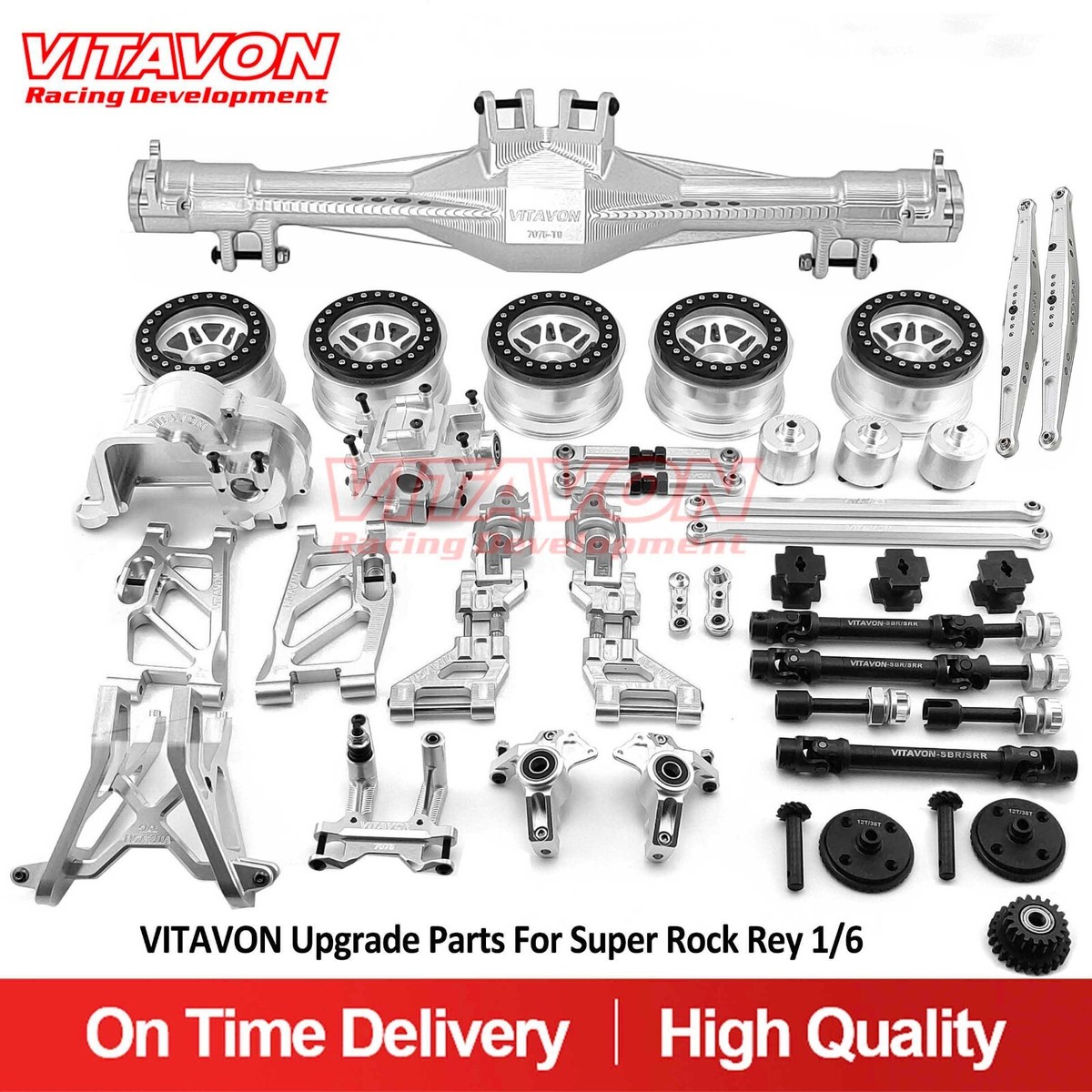 Reyページ Vitavon Redesigned CNC Upgrade Parts For Super Rock Rey 1/6 Sells
