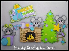 The Night Before Christmas Premade Paper Piecing Embellishment Set