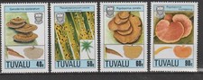 TUVALU 1988 FLORA CHAMPIGNONS 4 VAL MNH MF123212