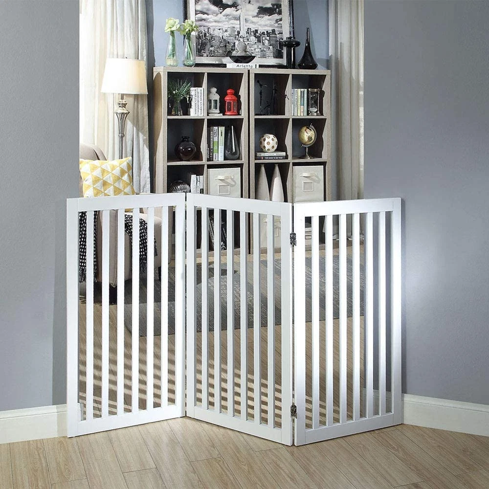 Unipaws freestanding cheap pet gate