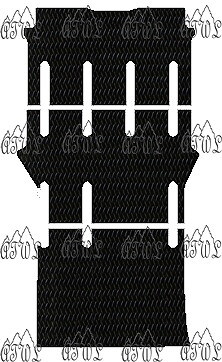 MERCEDES VITO TOURER SELECT XLWB 2015-ON, FORWARD-FACE SEATS TAILORED RUBBER MAT - Picture 11 of 14