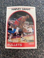 1989 NBA Hoops #67 Harvey Grant  - Bullets  - 