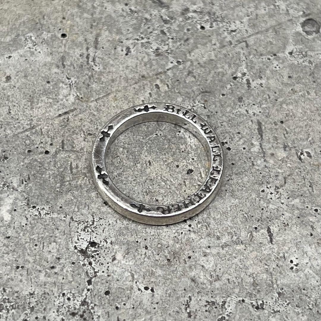 Bill Wall Leather Spacer Ring US 8 size Silver 925 | eBay