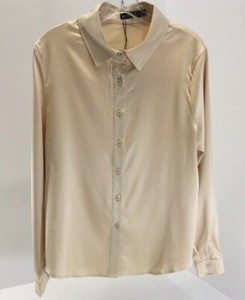 boohoo satin blouse