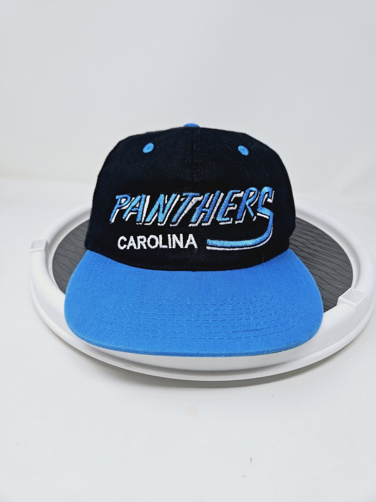 Men's Carolina Panthers Snapback Hat NFL Apparel Used Condition FAST SHIPPING