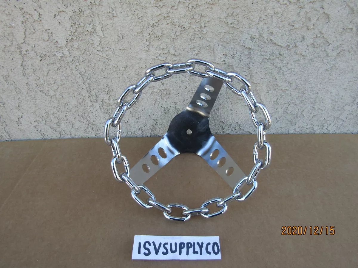 NEW LOWRIDER BICYCLE CHAIN STEERING WHEEL FOR LOWRIDER CRUISER BMX TRICYCLE