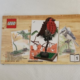 *Booklets Only* LEGO Ideas 21301 Birds Illustrated Multi-Language 2015 MPNs