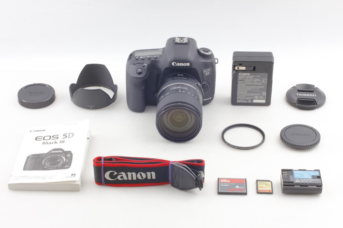 Near MINT] canon eos 5d mark iii W/ Tamron 28-300mm F3.5-6.3 PZD